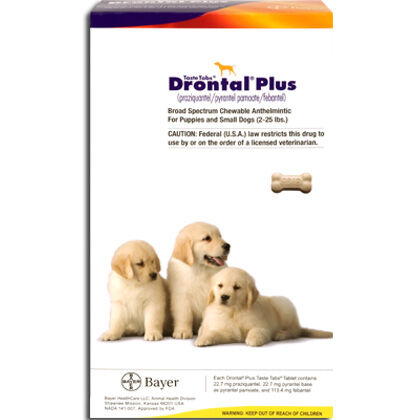 Drontal Plus Taste Tabs for Dogs 