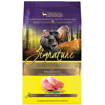 Zignature Turkey Limited Ingredient Formula With Probiotics Dry Dog Food 4 lb product detail number 1.0