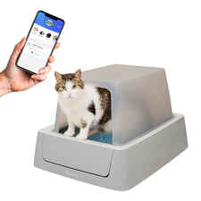 PetSafe ScoopFree Crystal Smart Front-Entry Self-Cleaning Cat Litter Box-product-tile
