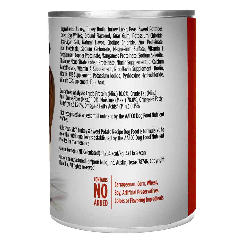 Nulo FreeStyle Turkey & Sweet Potato Pate Adult Dog Food