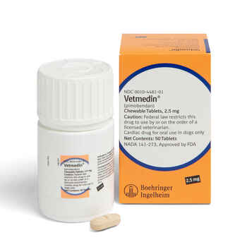 Vetmedin (pimobendan) 1.25 mg Chewable 50 ct