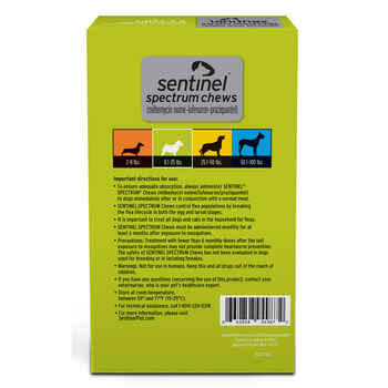 Sentinel Spectrum 6pk 50.1-100 lbs