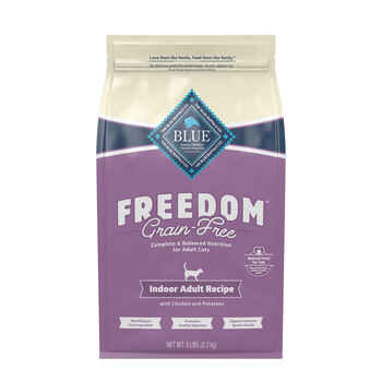 Blue Buffalo BLUE Freedom Adult Grain-Free Indoor Chicken Recipe Dry Cat Food 5 lb Bag product detail number 1.0