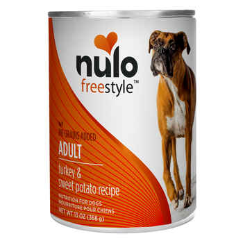 Nulo FreeStyle Turkey & Sweet Potato Pate Adult Dog Food 3 oz Cans Case of 12 product detail number 1.0