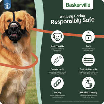 Baskerville Ultra Muzzle for Dogs Size 1