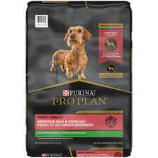 Purina Pro Plan Adult Small Breed Sensitive Skin & Stomach Salmon & Rice Formula Dry Dog Food 16 lb Bag-product-tile