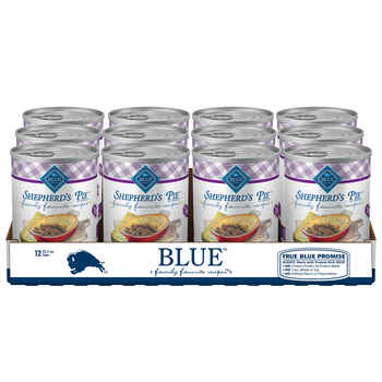 Blue Buffalo BLUE Family Favorite Recipes Adult Shepherd's Pie Wet Dog Food 12.5 oz Can - Case of 12
