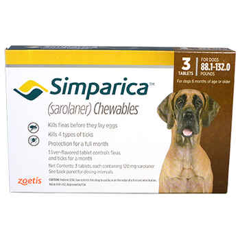 Simparica 3pk 88.1-132 lbs product detail number 1.0