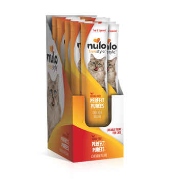 Nulo FreeStyle Chicken Perfect Purees Lickable Cat Treats 0.5 oz Pack of 48 product detail number 1.0