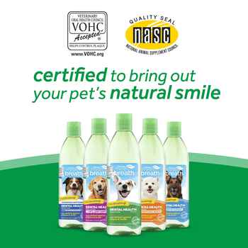 TropiClean Dental Health Solution for Skin Health for Dogs 16 oz