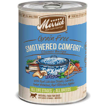 Merrick Canned Dog Food Smothered Comfort 12 x 13.2 oz product detail number 1.0
