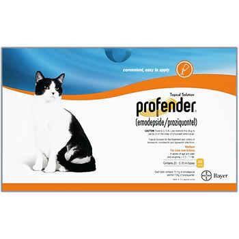 Profender Cat Dewormer Cats 0.70 ml Medium single dose product detail number 1.0