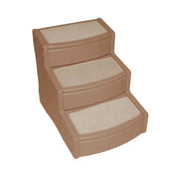 Pet Gear Easy Step III Dog & Cat Stairs with 3 Steps EXTRA WIDE  - Tan product detail number 1.0