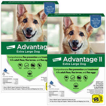 Advantage II 12pk Dog Over 55 lbs product detail number 1.0