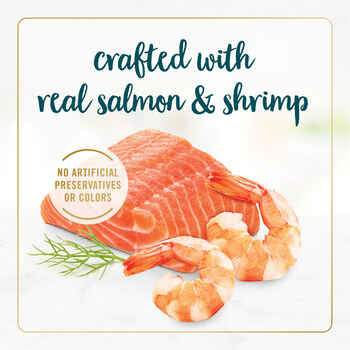 Fancy Feast Classic Pate Salmon & Shrimp Feast Wet Cat Food 3 oz. Can - Case of 24