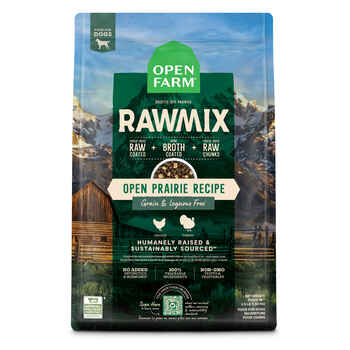Open Farm RawMix Open Prairie Recipe Grain & Legume Free Dry Dog Food 3.5 lb Bag product detail number 1.0