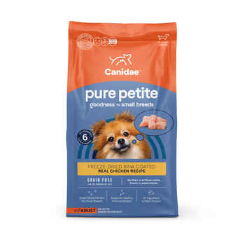 Canidae PURE Petite Small Breed Grain Free Chicken Recipe Dry Dog Food 4 lb Bag product detail number 1.0