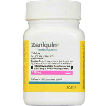 Zeniquin 100 mg (sold per tablet) product detail number 1.0