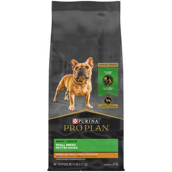 Purina Pro Plan Adult Small Breed Chicken & Rice Formula Dry Dog Food 6 lb Bag product detail number 1.0