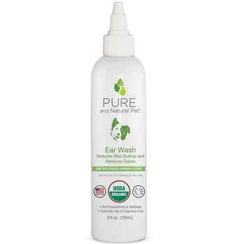 Pure and Natural Pet Organic Ear Wash 8 oz product detail number 1.0