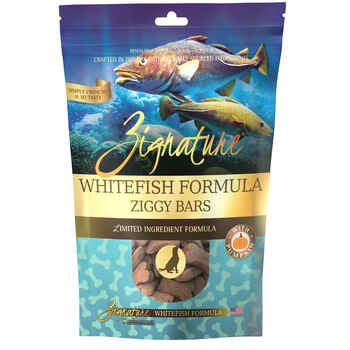 Zignature Whitefish Ziggy Bars Dog Treats 12oz product detail number 1.0
