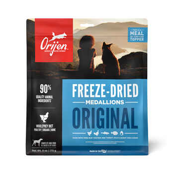 ORIJEN Original Freeze-Dried Dog Food Medallions 6 oz Bag product detail number 1.0