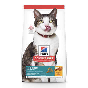 Hill's Science Diet Adult 11+ Senior Indoor Chicken Recipe Dry Cat Food - 3.5 lb Bag product detail number 1.0