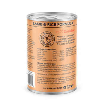 Canidae All Life Stages Lamb & Rice Formula Wet Dog Food 13 oz Cans - Case of 12