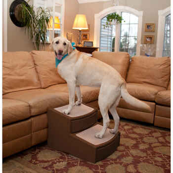 Pet Gear Extra Wide Easy Step II Pet Stairs - Chocolate