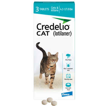 Credelio for Cats 3pk, 4-17lbs