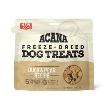 ACANA Duck & Pear Freeze-Dried Dog Treats 1.25 oz Bag product detail number 1.0