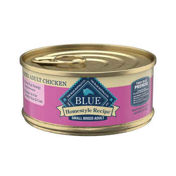 Blue Buffalo BLUE Homestyle Recipe Small Breed Adult Chicken Dinner with Garden Vegetables Wet Dog Food 5.5 oz Can - Case of 24 product detail number 1.0