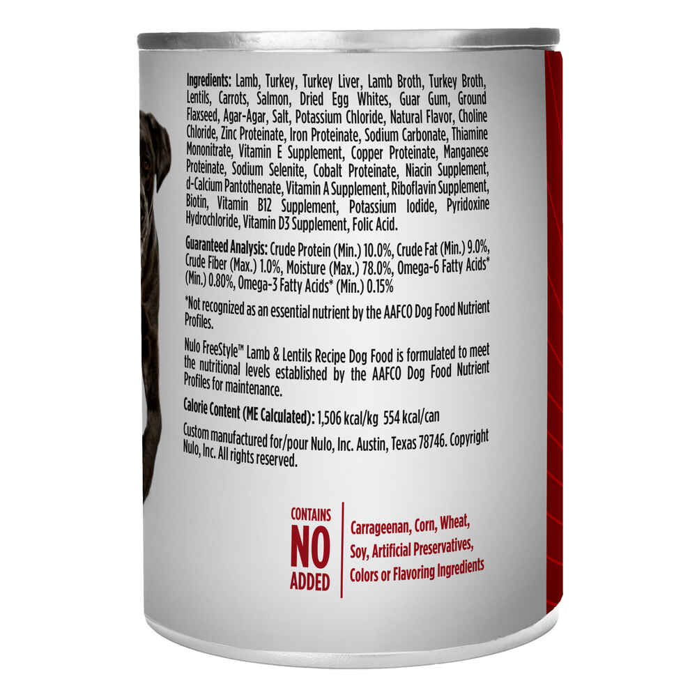 Nulo FreeStyle Lamb & Lentils Pate Adult Dog Food