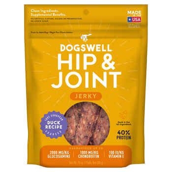 Dogswell Hip & Joint Duck Jerky Dog Treats - 10 oz Bag product detail number 1.0