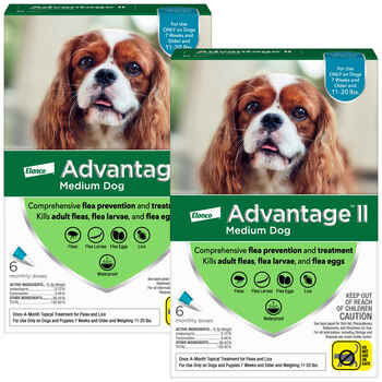 Advantage II 12pk Dog 11-20 lbs product detail number 1.0