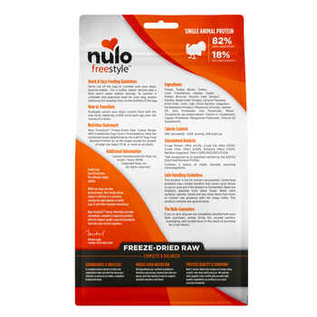 Nulo FreeStyle Freeze-Dried Raw Turkey with Cranberries Dog Food