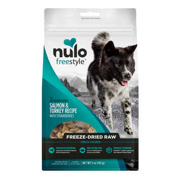 Nulo FreeStyle Freeze-Dried Raw Salmon & Turkey with Strawberries Dog Food 5 oz product detail number 1.0