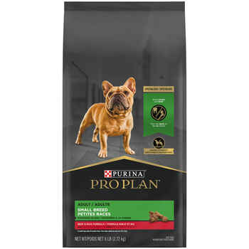 Purina Pro Plan Adult Small Breed Shredded Blend Beef & Rice Formula Dry Dog Food 6 lb Bag product detail number 1.0