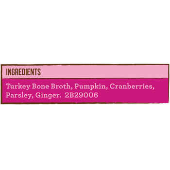 Merrick Grain Free Turkey Bone Broth Wet Dog Food Topper 7-oz