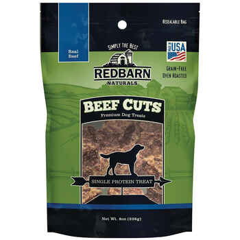 Redbarn Naturals Beef Cuts Dog Treats 8 oz Bag product detail number 1.0