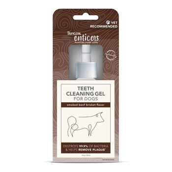 Tropiclean Enticers Teeth Cleaning Gel For dog  Beef Brisket  4oz product detail number 1.0