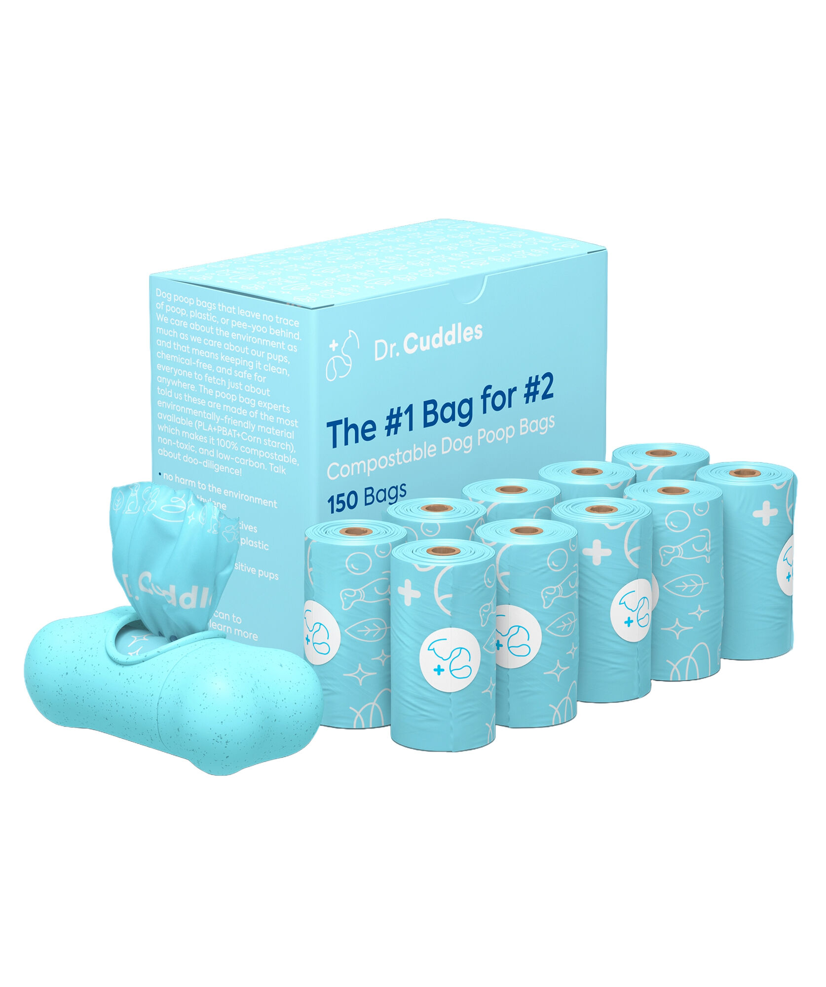 Dr. Cuddles The #1 Bag for #2 Poop Bags 