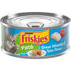 Friskies Pate Ocean Whitefish & Tuna Dinner Wet Cat Food 5.5 oz - Case of 24