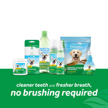 TropiClean Fresh Breath Oral Care Water Additive for Dogs 16 oz