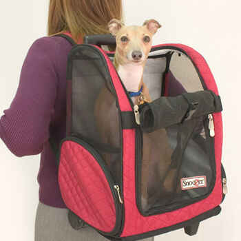 Roll Around Travel Pet Carrier - Large Red/back product detail number 1.0