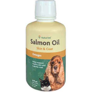 NaturVet Salmon Oil Skin & Coat 16 oz product detail number 1.0