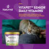 NaturVet VitaPet Senior Daily Vitamins Plus Glucosamine Supplement for Cats Soft Chews, 60 ct