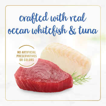 Fancy Feast Gravy Lovers Ocean Whitefish & Tuna Feast Wet Cat Food 3 oz. Cans - Case of 24