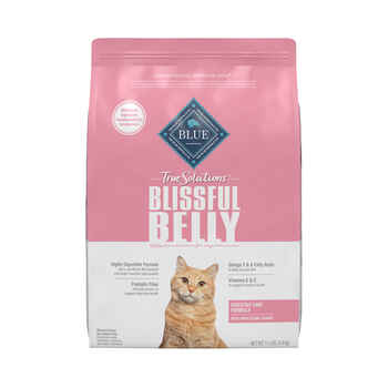 Blue Buffalo True Solutions Blissful Belly Digestive Care Formula Adult Dry Cat Food 11 lb Bag product detail number 1.0