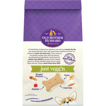 Old Mother Hubbard Classic Just Vegg'N Natural Oven-Baked Biscuits Dog Treats Mini - 20 oz Bag